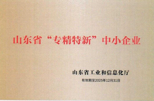 省专精特新中小企业